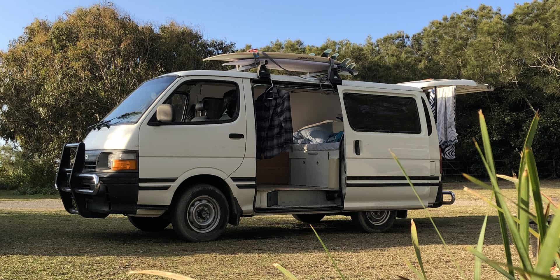 toyota hiace camper conversion