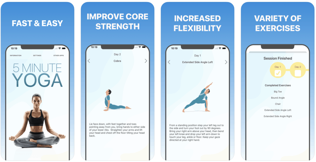 best surf apps 5 minute yoga surfers