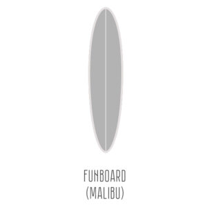funboard mal malibu surfboard shape guide