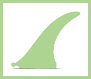 longboard fins flex template