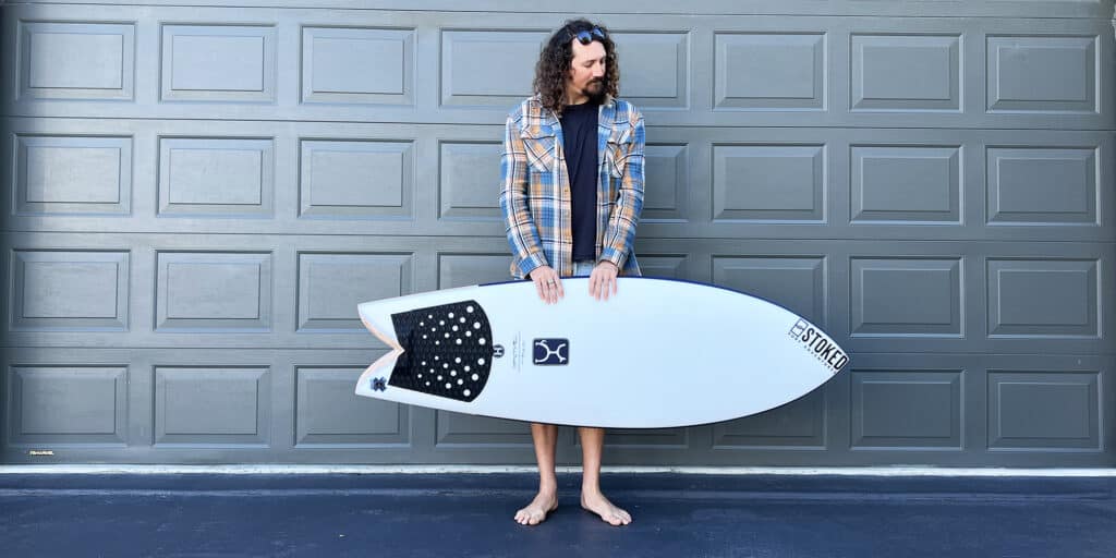 firewire too fish rob machado twin fin surfboard Stoked For Travel