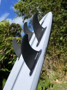 firewire slater designs boss up mid legnth review fin setup quad