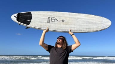 firewire tj pro mid review midlength surfboard taylor jensen