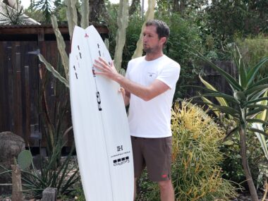 harley ingleby bt 3x3 thunderbolt surfboard mid length