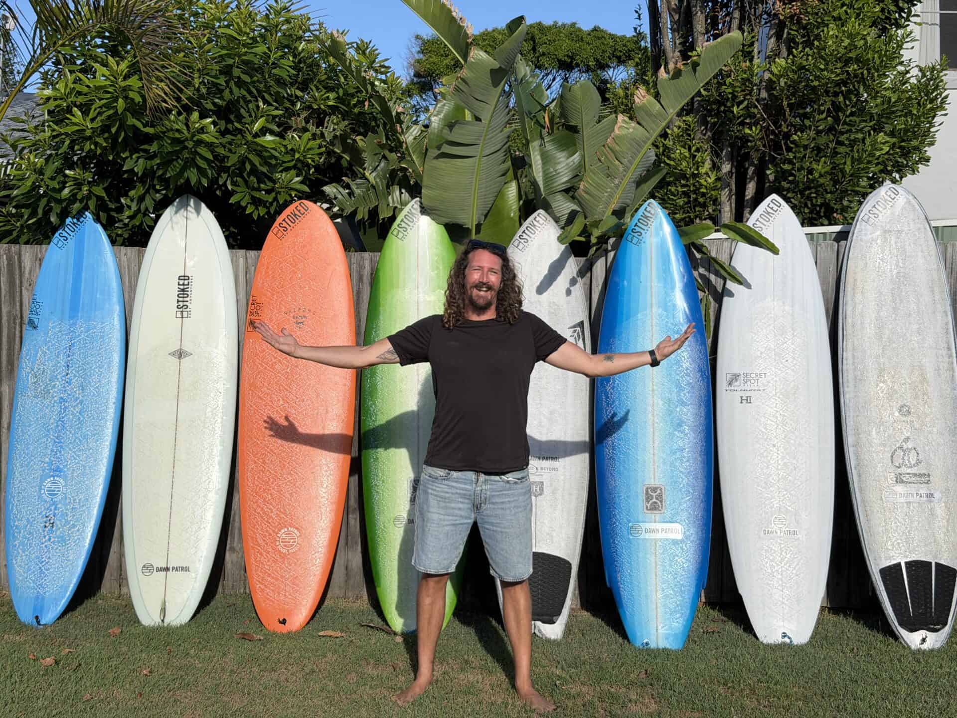 best mid length surfboards quiver firewire thunderbolt harley ingleby skindog taylor jensen mctavish
