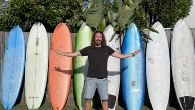 best mid length surfboards quiver firewire thunderbolt harley ingleby skindog taylor jensen mctavish